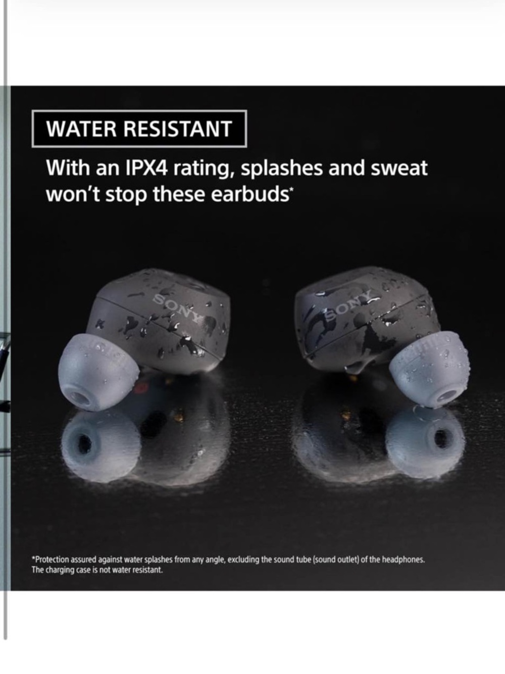 Sony Wireless In-Ear Earbuds — White - Picture 8 of 10